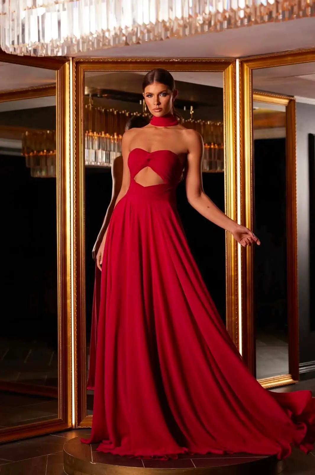 “ ETHEREAL “  LONG _ STRAPLESS_ FLOWY ( CAPE ) 