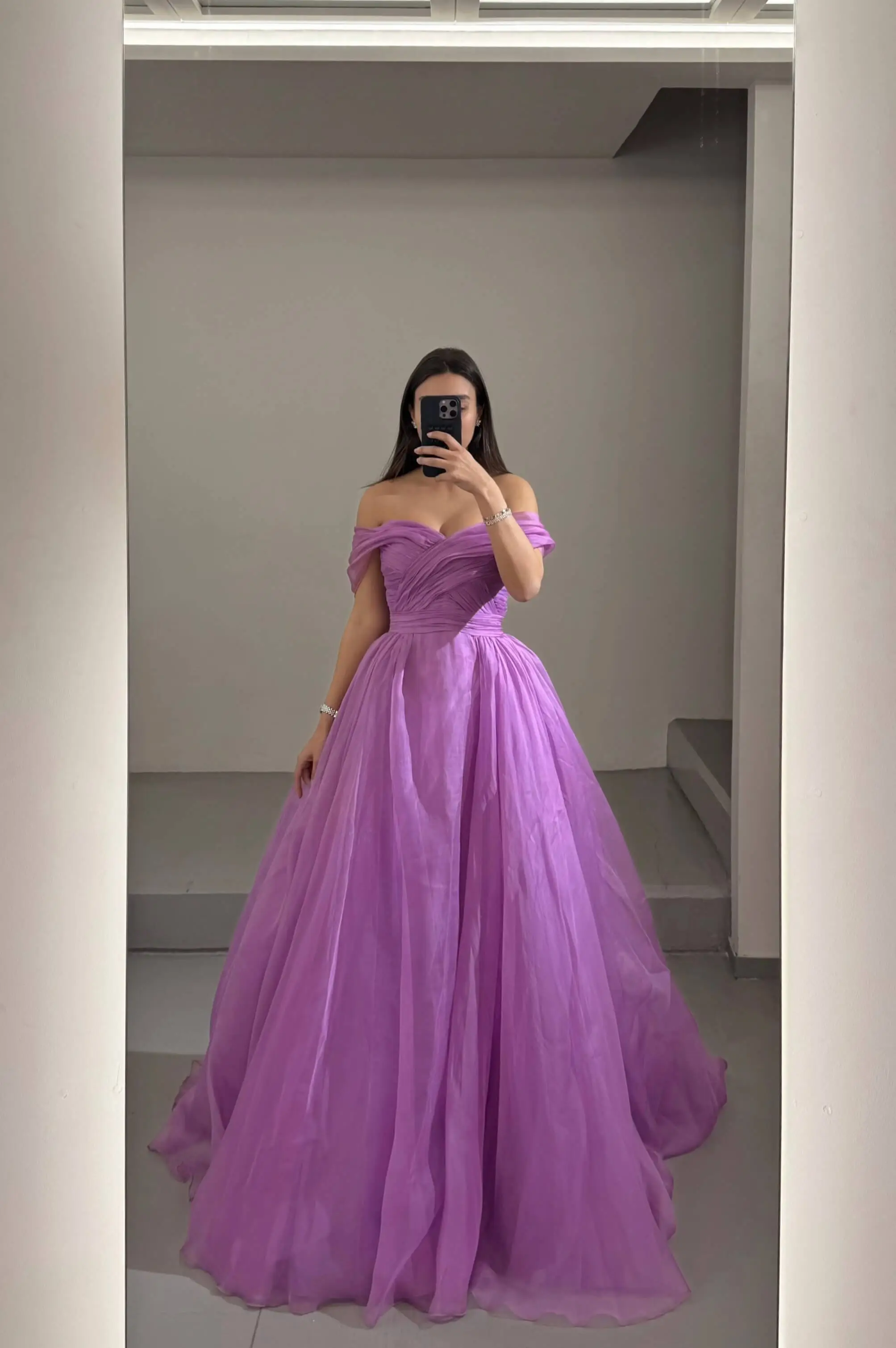 “ RAY “ - LONG - STRAPLESS - OFF SHOULDERS - PRINCESS