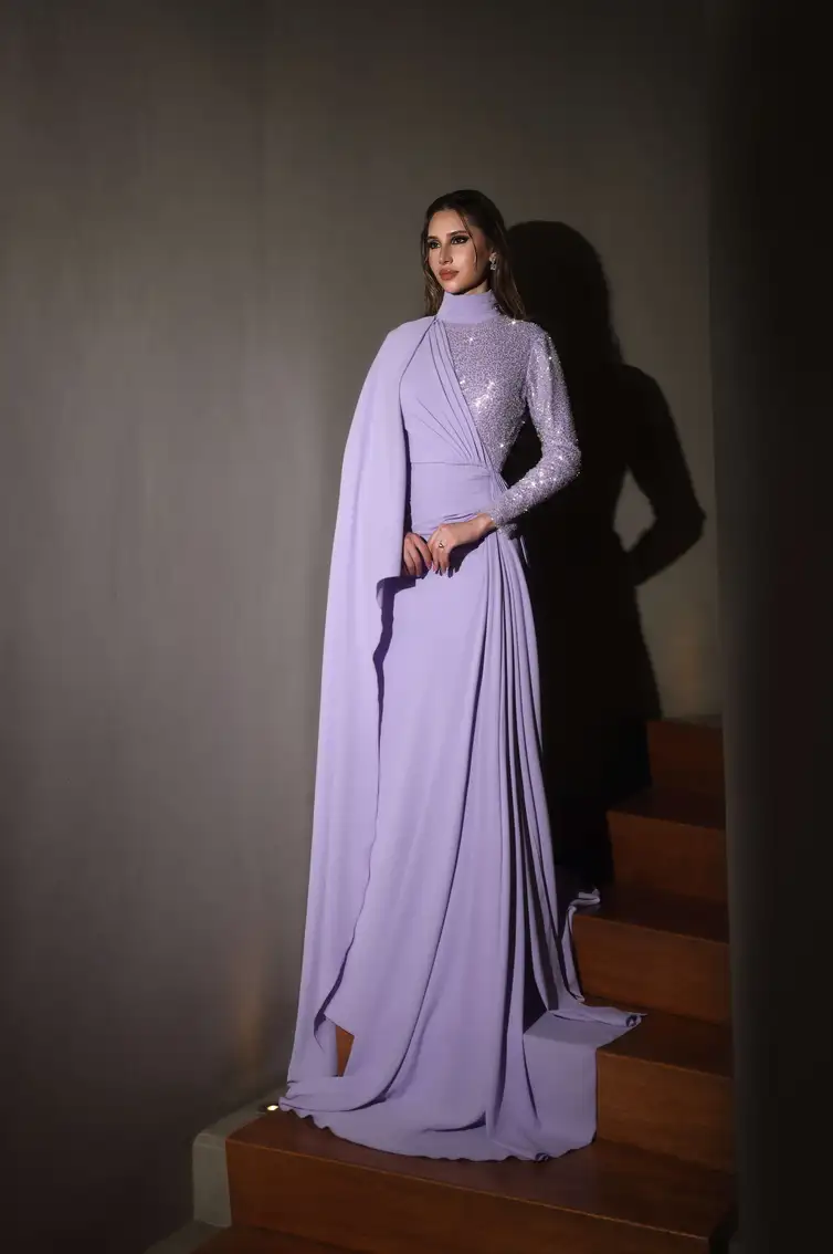 “ ORLO “ - LONG - LONG SLEEVES - HIGH NECK  -MERMAID