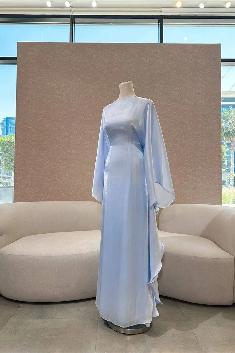 “ SKYLY “ - BLUE - ABAYA 