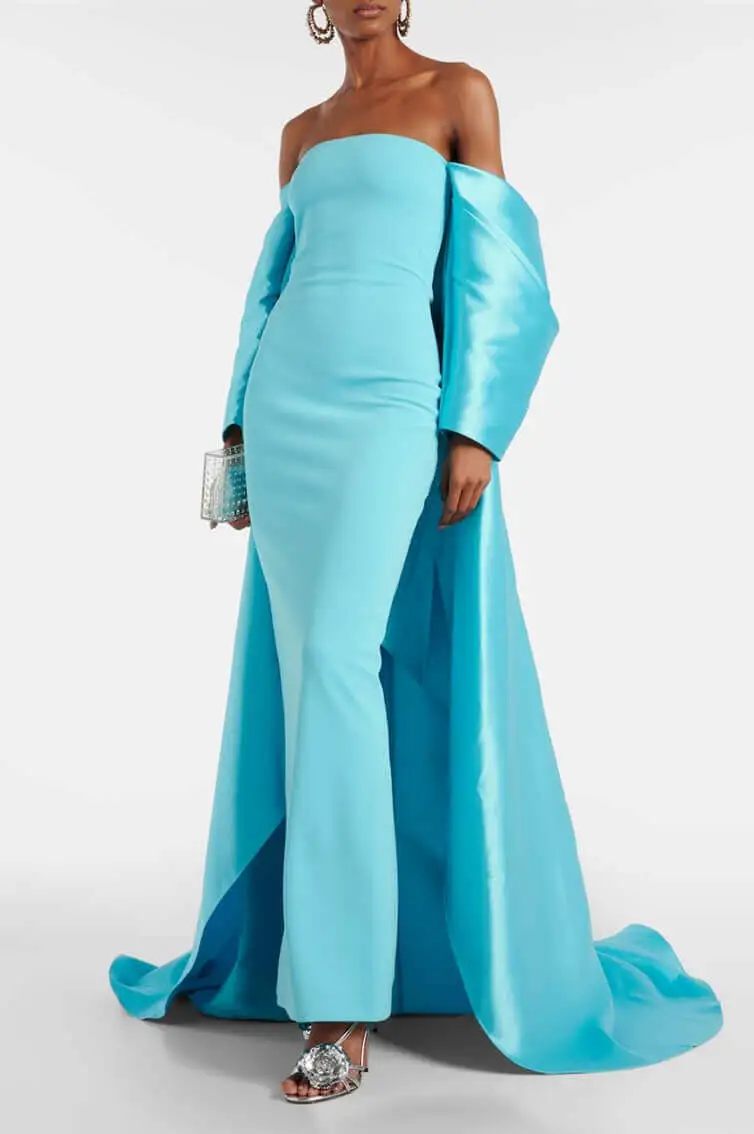 “BLUNA”- LONG- OFF SHOULDER- STRAIGHT CUT