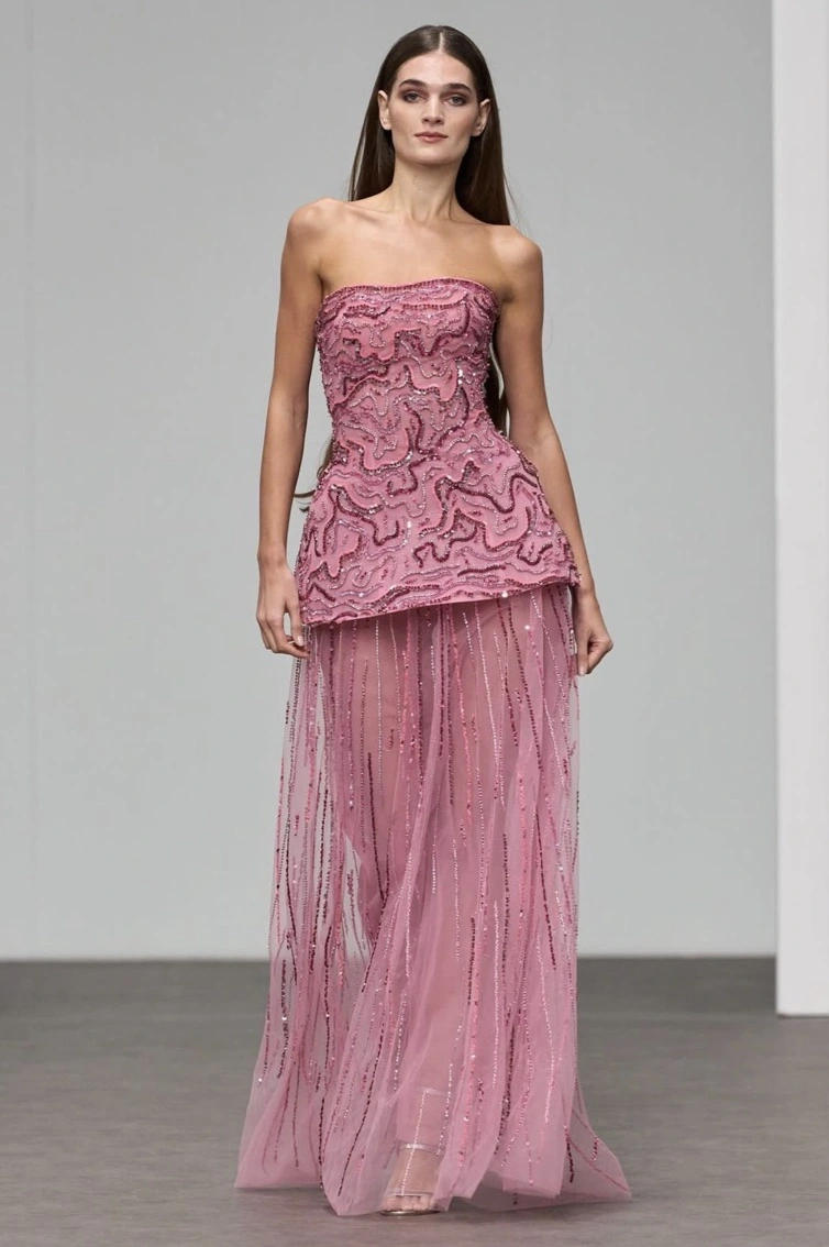 '' HEDAYAT''- LONG - FLOWY- OFFSHOULDERS