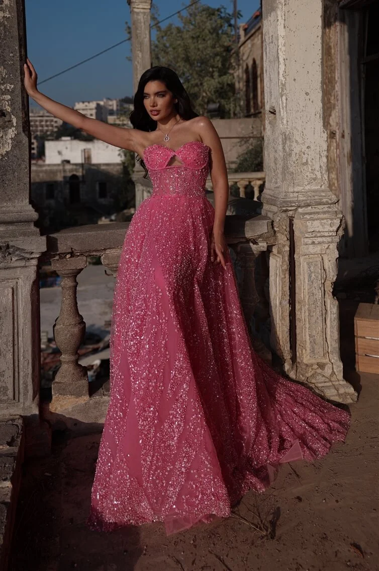 “CARMINA” - STRAPLESS - A-LINE