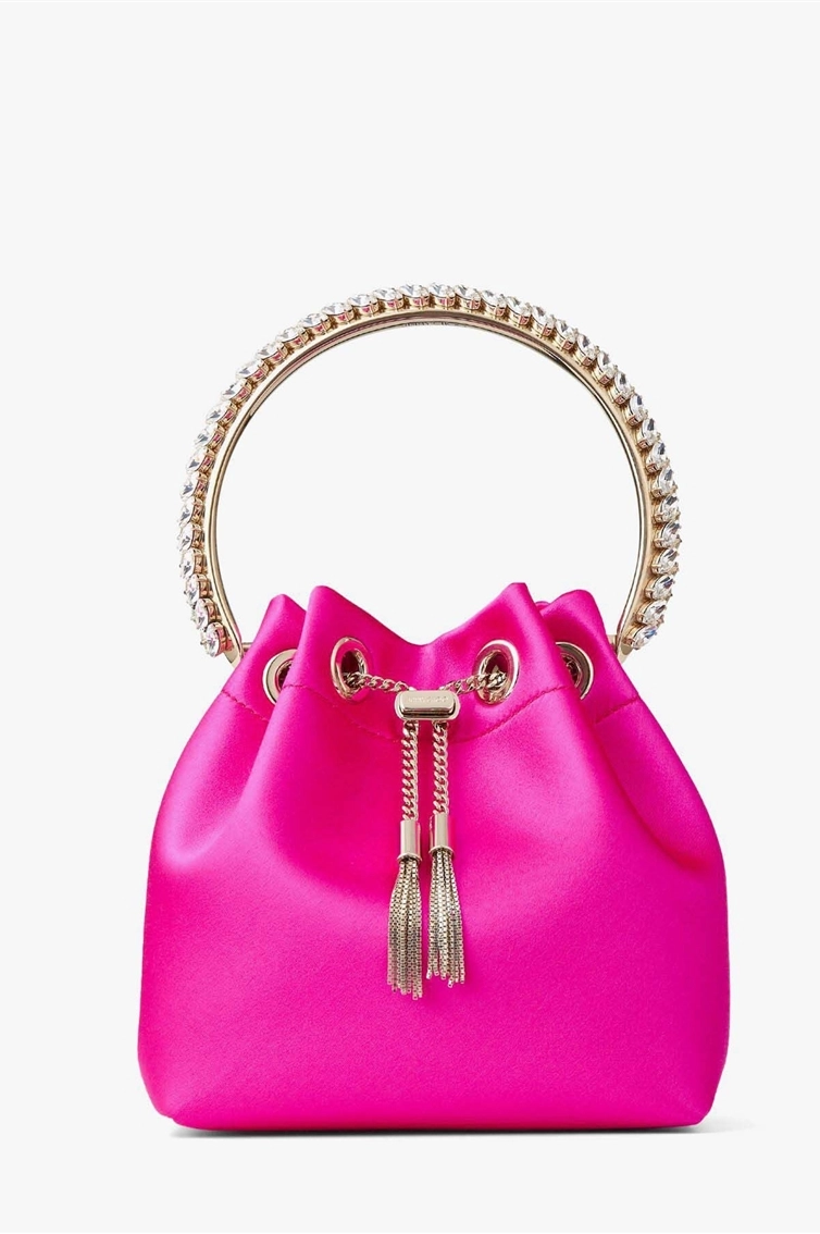 JIMMY CHOO - BON BON - PINK - HANDBAG