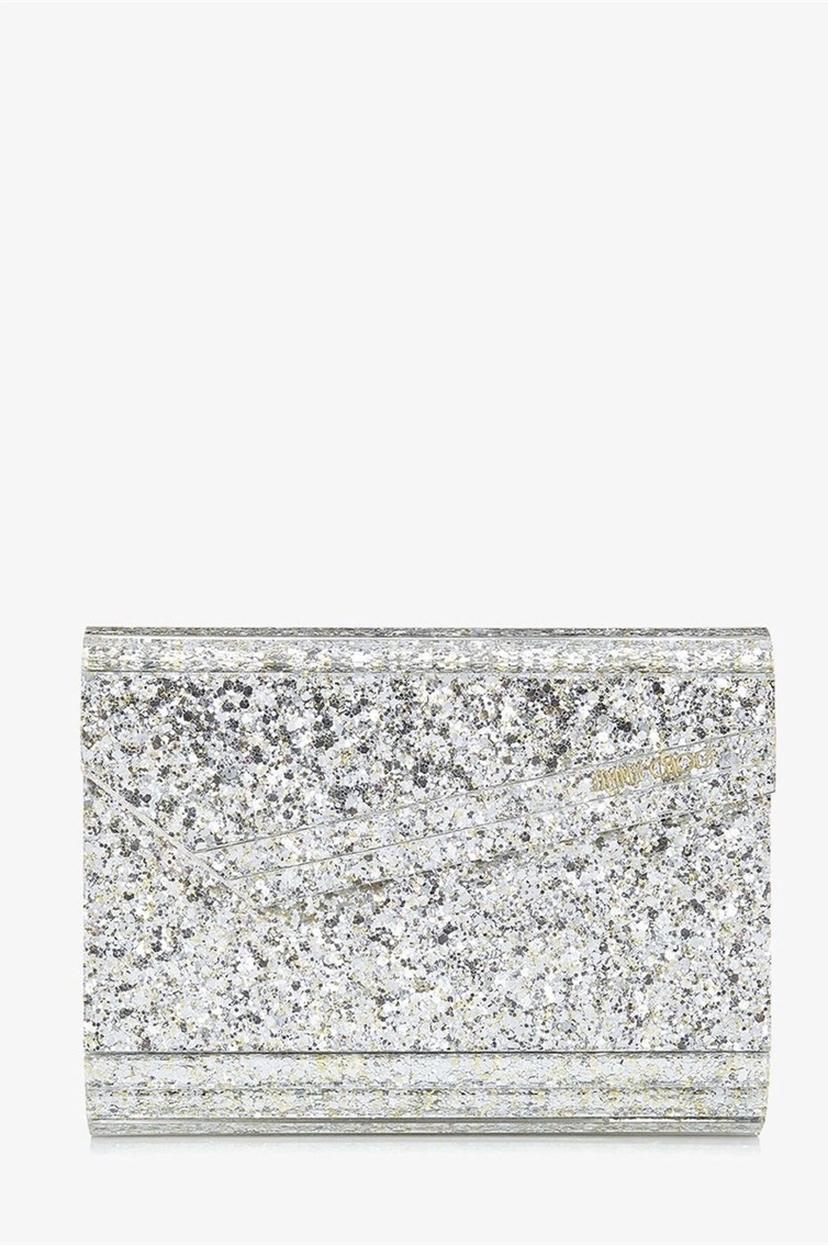 JIMMY CHOO - CANDY - GLITTER - CLUTCH