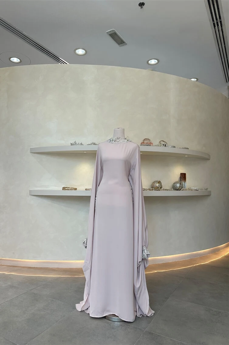 “MASA”- LIGHT BEIGE - ABAYA
