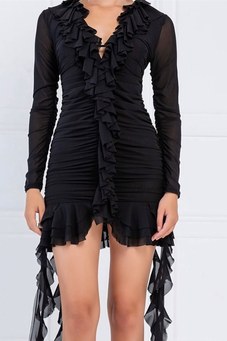 “ BLACK AURORA “ _ SHORT _ SLEEVE _ MERMAID 