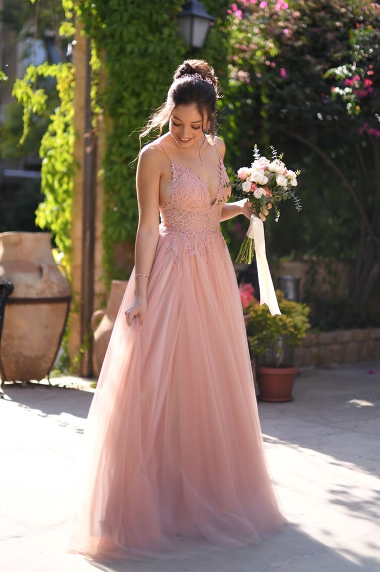 “ROMY” -  VCUT - TULLE -FLOWY