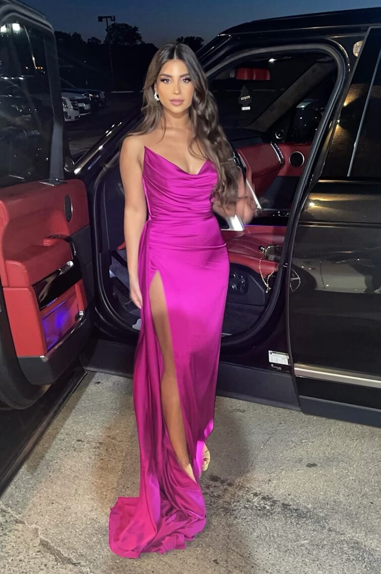 SASSY-PURPLE-SILK-MERMAID-SATIN-LONG